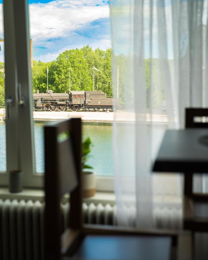 Byggmaestare Villan Motala Bagian luar foto